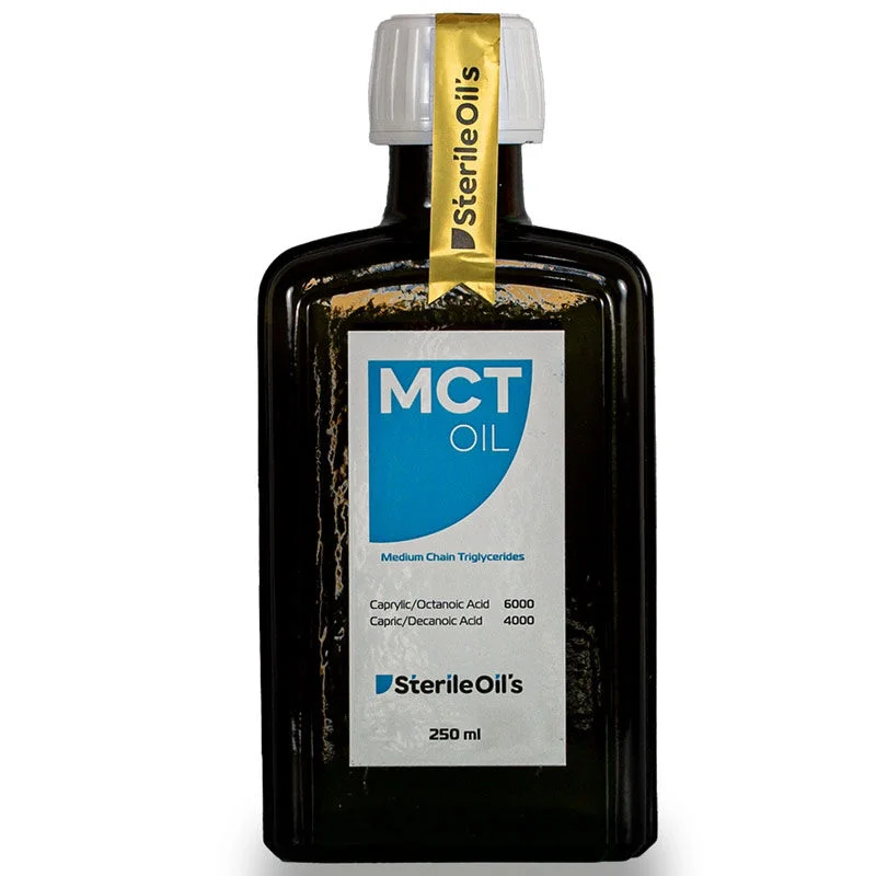 Sterile Oils MCT Coconut Oil Fraction 250ml - Pure & Versatile