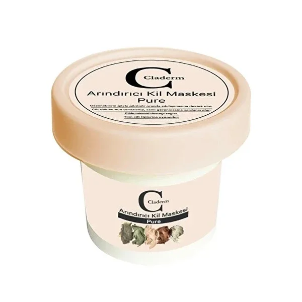 Claderm Purifying Clay Mask 100ml - Nourish & Cleanse Skin