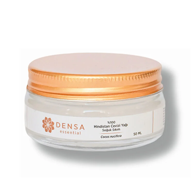 Densa Essential Cold Pressed Coconut Oil 50ml - Organic &amp; Pure