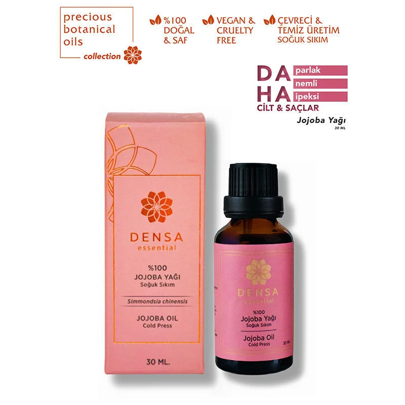 Densa Essential زيت الجوجوبا دينسا 30 مل زيت عطري مرطب نقي
