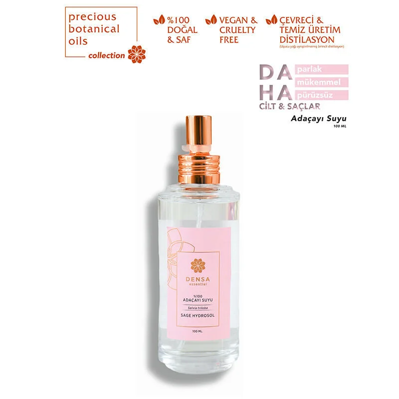 Densa Essential ماء المريمية الأساسي من دينسا ١٠٠ مل رذاذ عطري طبيعي