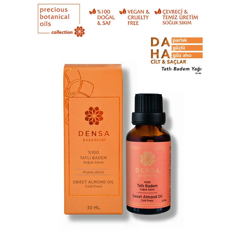 Densa Sweet Almond Oil 30ml - Hydrating &amp; Nourishing Essence