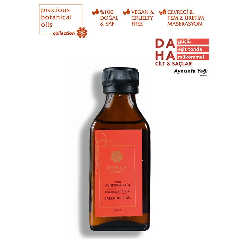 Densa Essential زيت آذريون دينسا ١٠٠ مل زيت عطري مغذي للبشرة