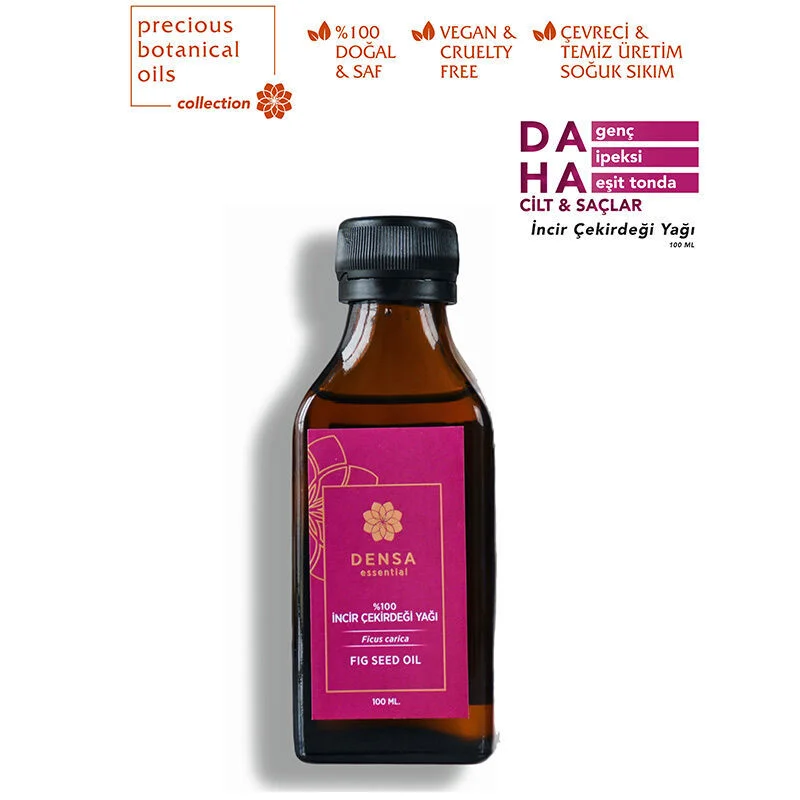 Densa Essential زيت بذور التين دينسا 100 مل زيت عطري مغذي للبشرة