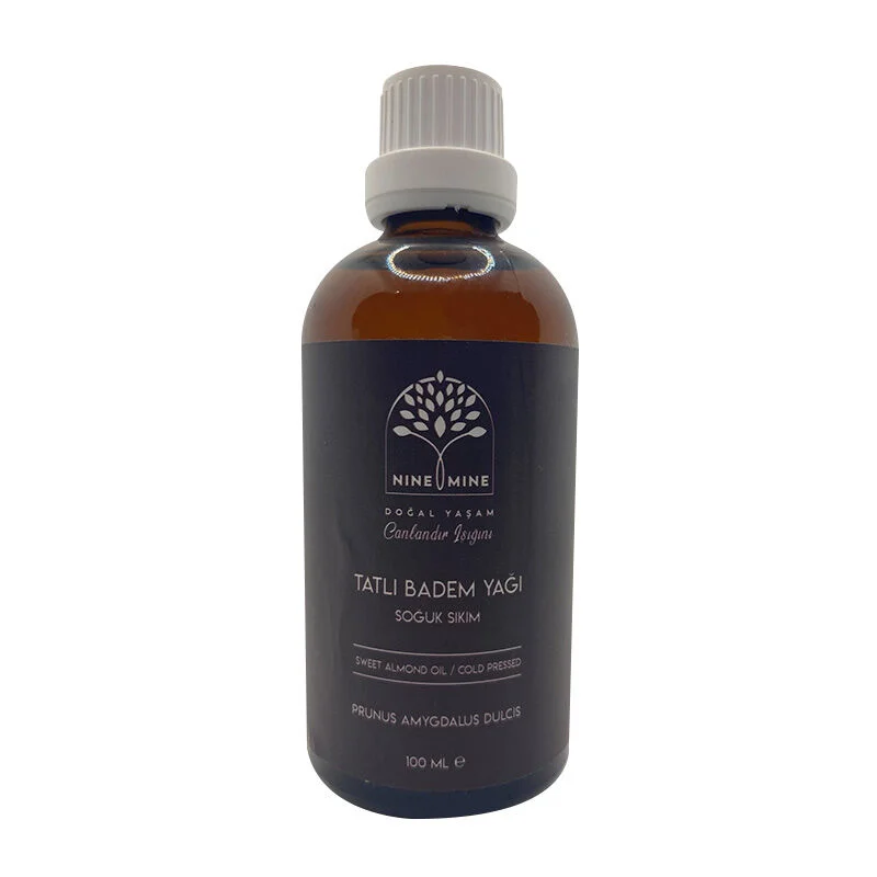 Nine Mine Sweet Almond Oil 100 ml - Nourishing & Moisturizing