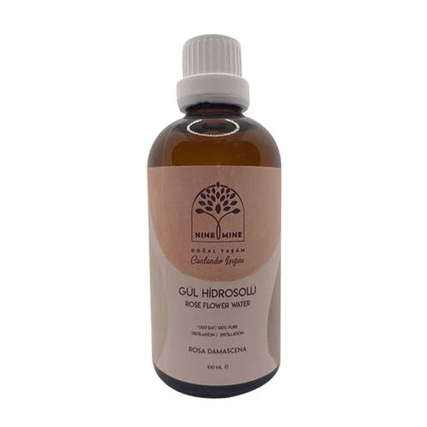 Nine Mine Rose Hydrosol 100ml - Natural Facial Mist & Skin Toner
