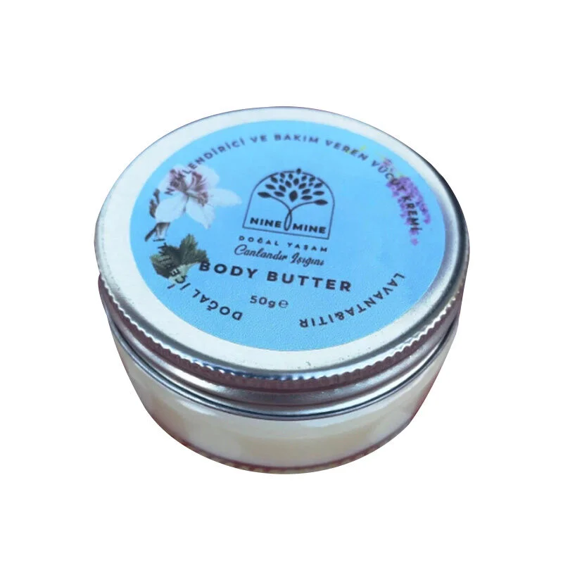 Nine Mine Natural Moisturizing And Caring Body Cream 50 ml