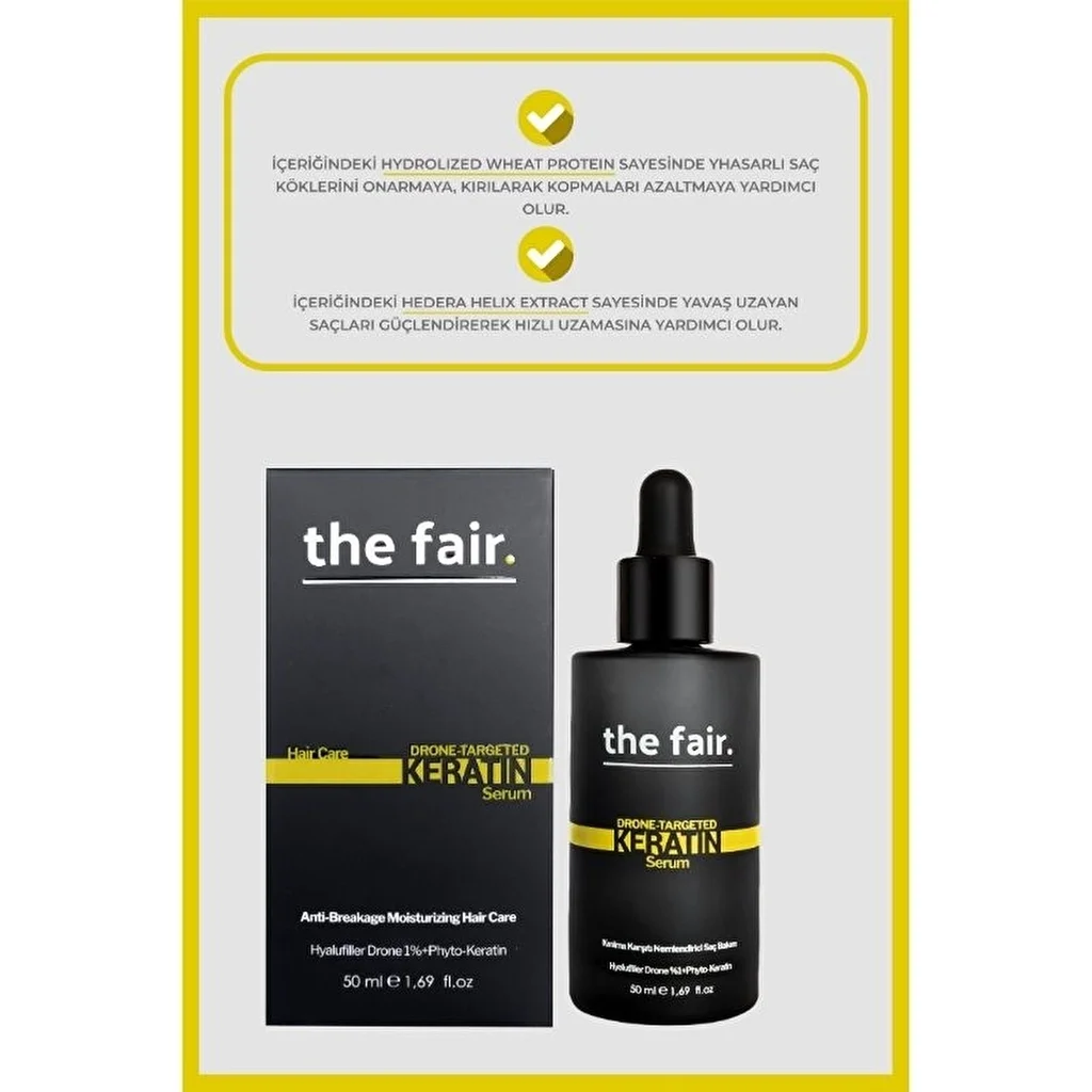 The Fair سيروم الكيراتين للشعر من ذا فير درون ٥٠ مل