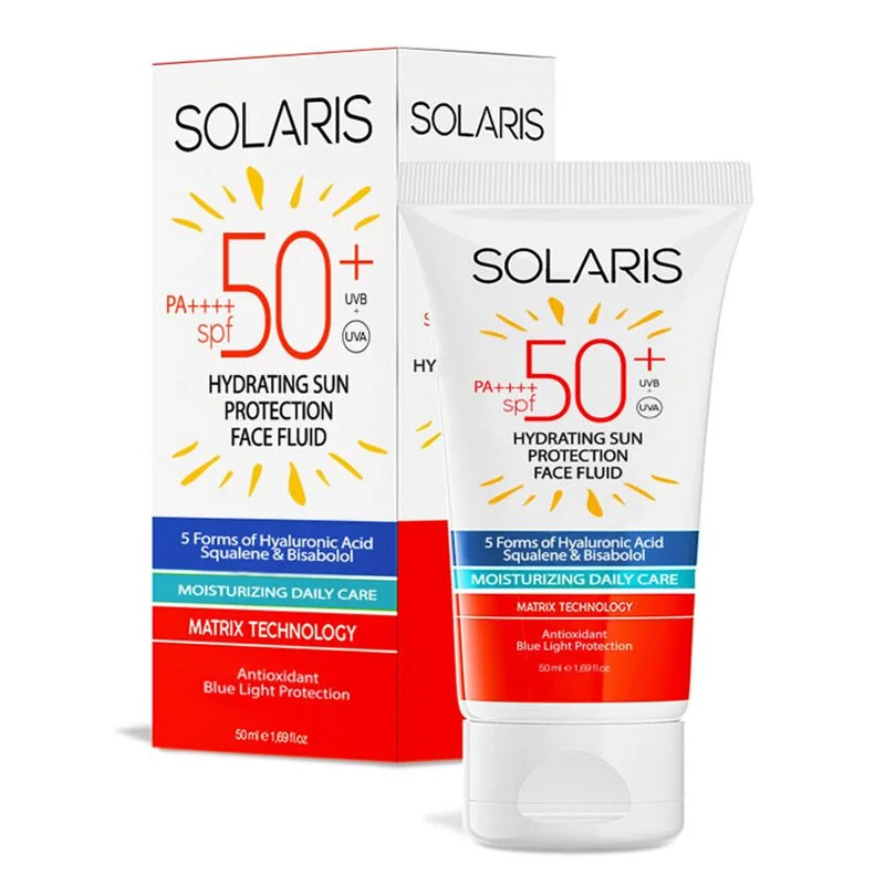 Солнцезащитный увлажняющий флюид SPF 50 50 мл от Solaris