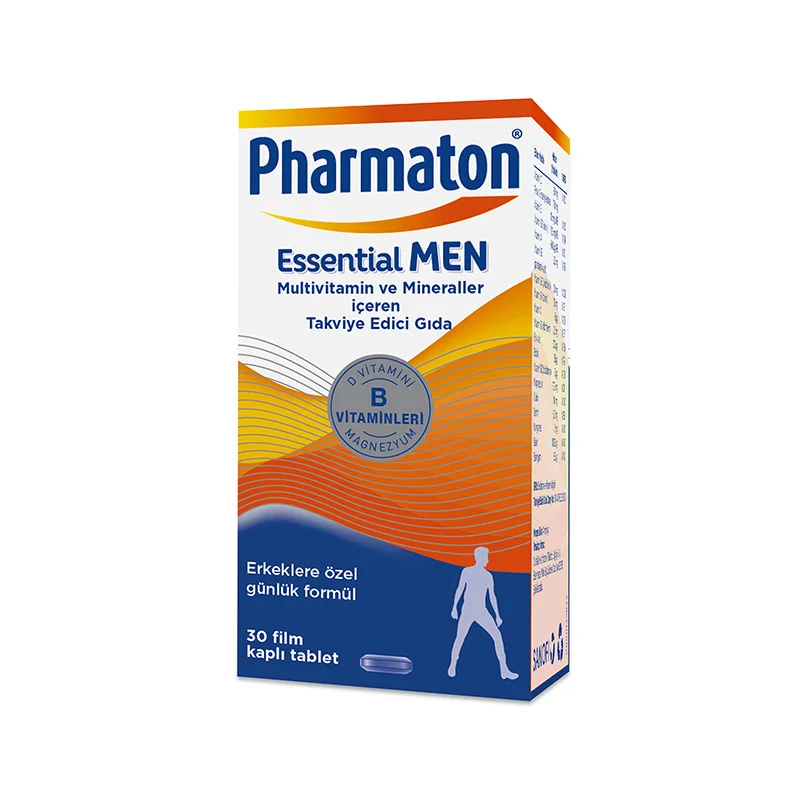 Pharmaton Essential Männer Ergänzung – 30 Tabletten