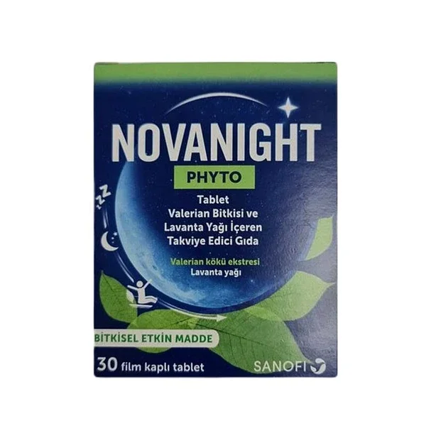 Sanofi Novanight Phyto Valerian Food Supplement 30 tablets