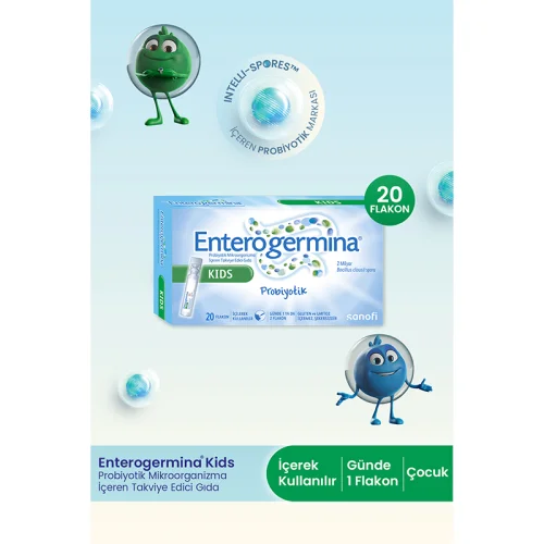 Enterogermina Supplementary Food For Children 100 ml (5 ml X 20 vials)