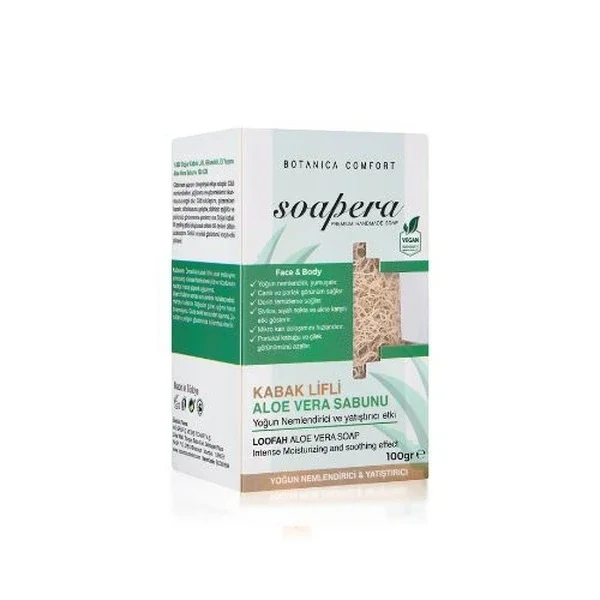 Botanica Comfort Soapera Loofah Aloe Vera Soap 100 g