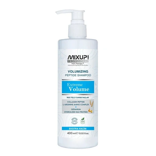 Mixup Volumizing Peptide Shampoo Extreme Volume 400 ml