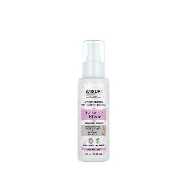 Mixup Moisturizing Daily Hair Peptide Serum Hydratique Elixir 115 ml