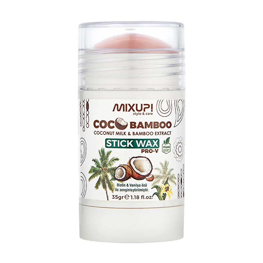 Mixup Coco Bamboo Haarwachs - Starker Halt &amp; Feuchtigkeitsspendend