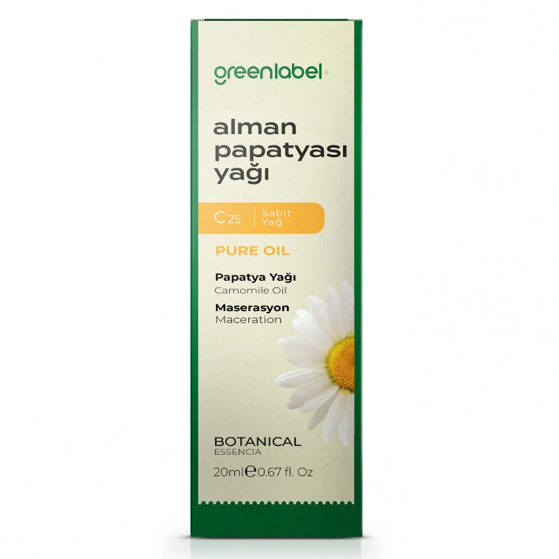 Greenlabel 20ml German Chamomile Essential Oil – Soothing Aroma