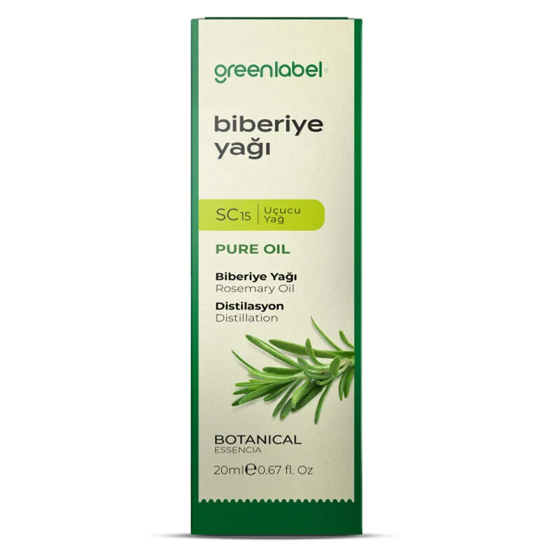Greenlabel Rosemary Essential Oil 20ml - Pure & Natural