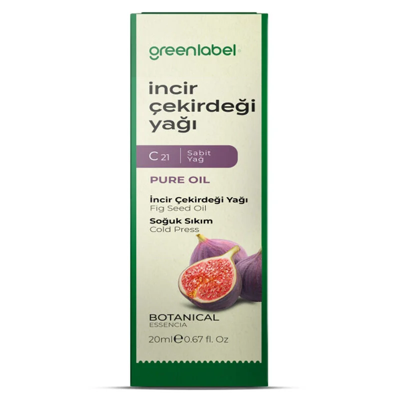 Greenlabel Fig Seed Oil 20ml - Nourishing &amp; Hydrating Essence