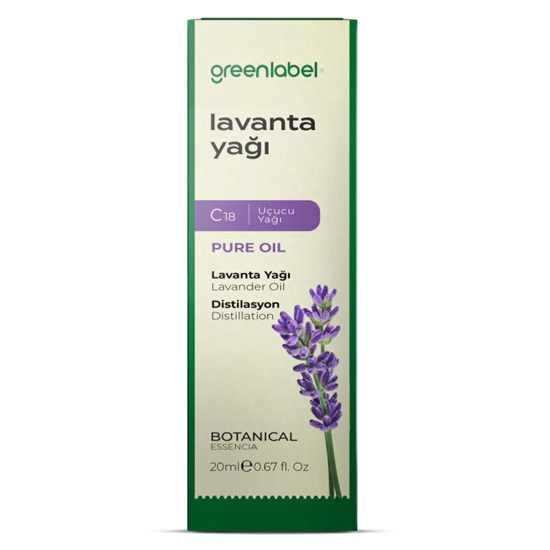 Greenlabel Lavender Essential Oil 20ml - Pure & Calming Aroma