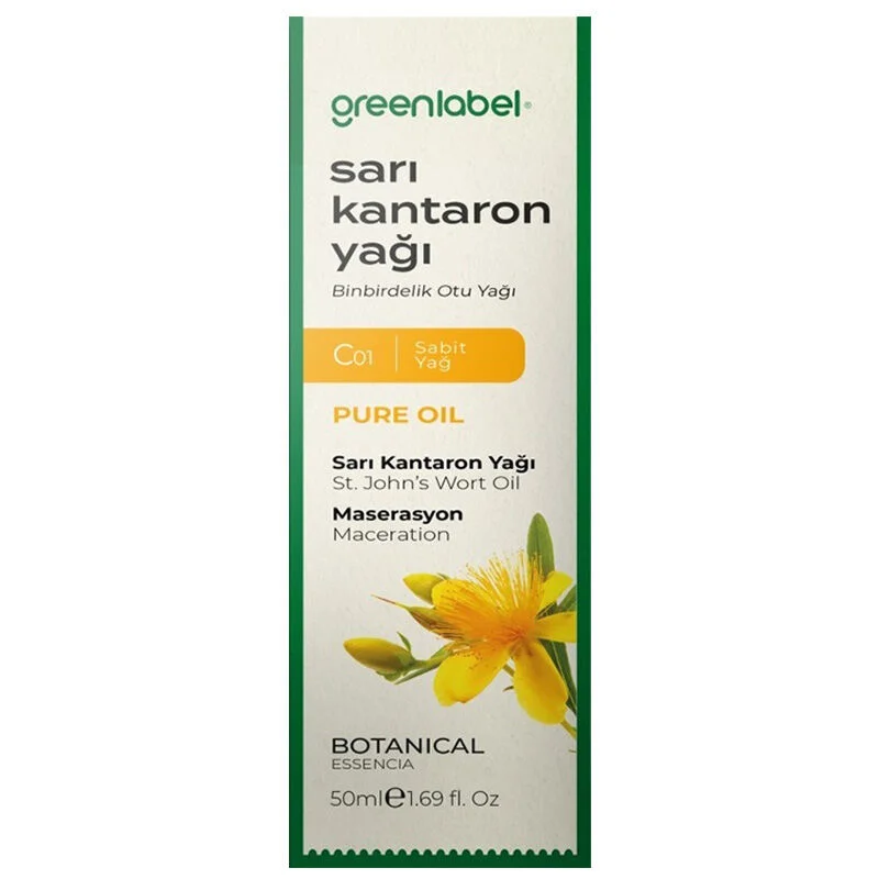 Johanniskrautöl 50ml von Greenlabel - Natürliche Unterstützung der Stimmung