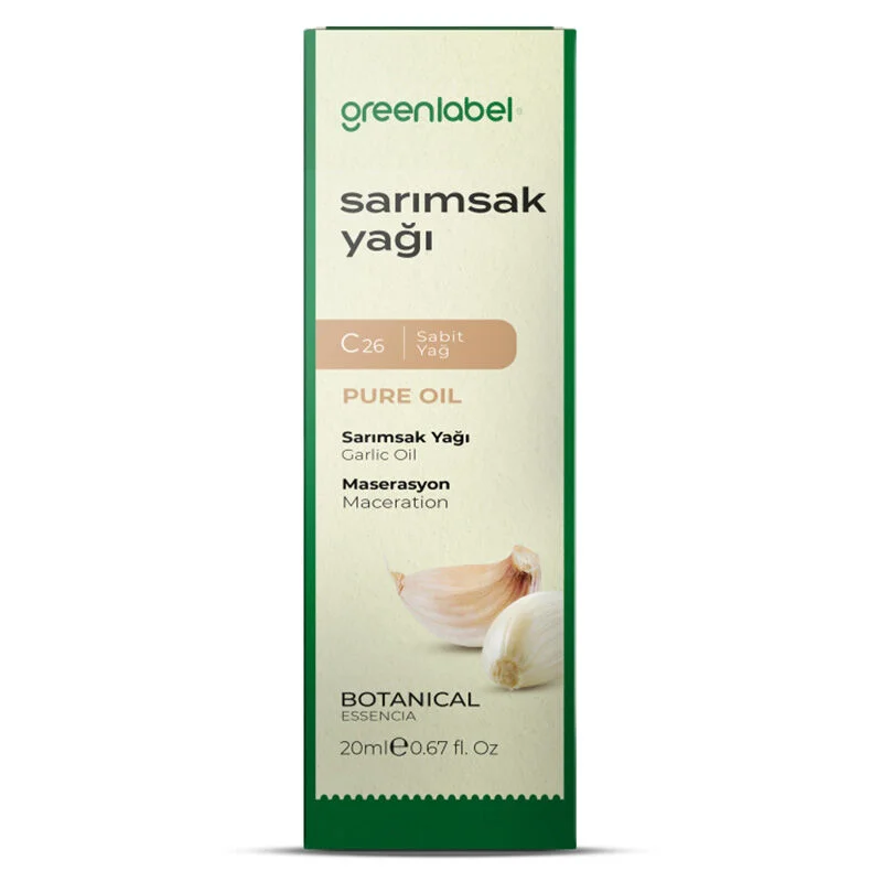 Greenlabel Garlic Oil 20ml - Pure, Natural, Health Benefits