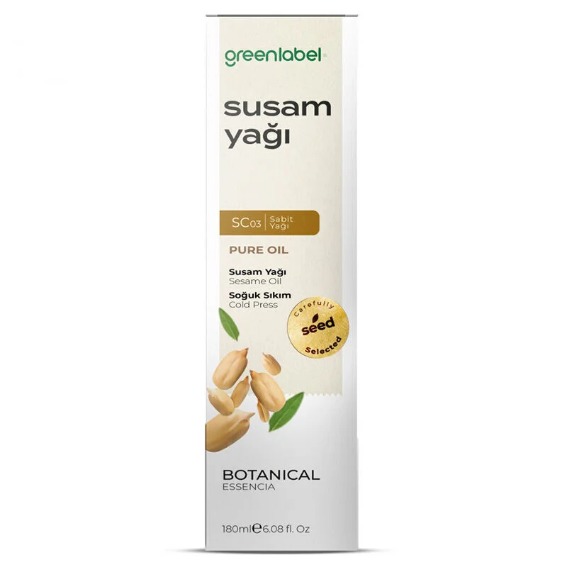 Greenlabel 180ml Pure Sesame Oil - Healthy Cooking Essential