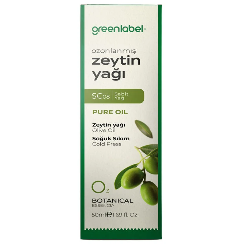Озонированное оливковое масло 50 мл от Greenlabel