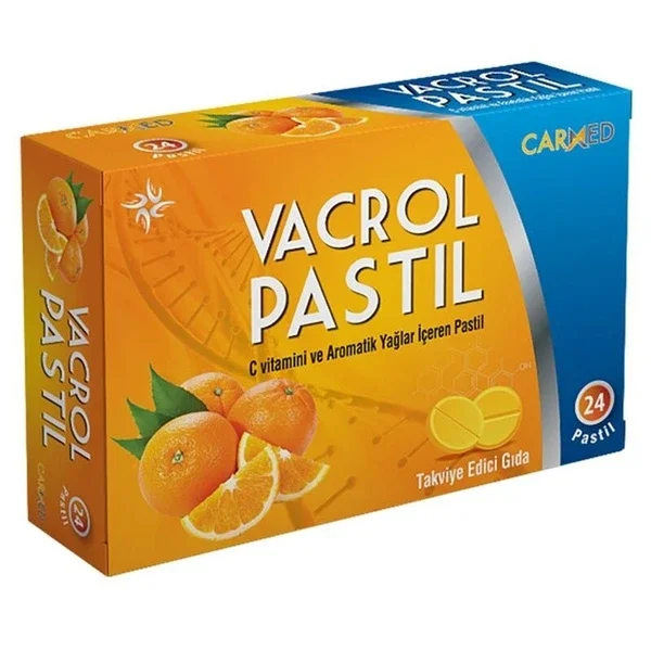 Carmed Vacrol Pastille Food Supplement 24 pastilles