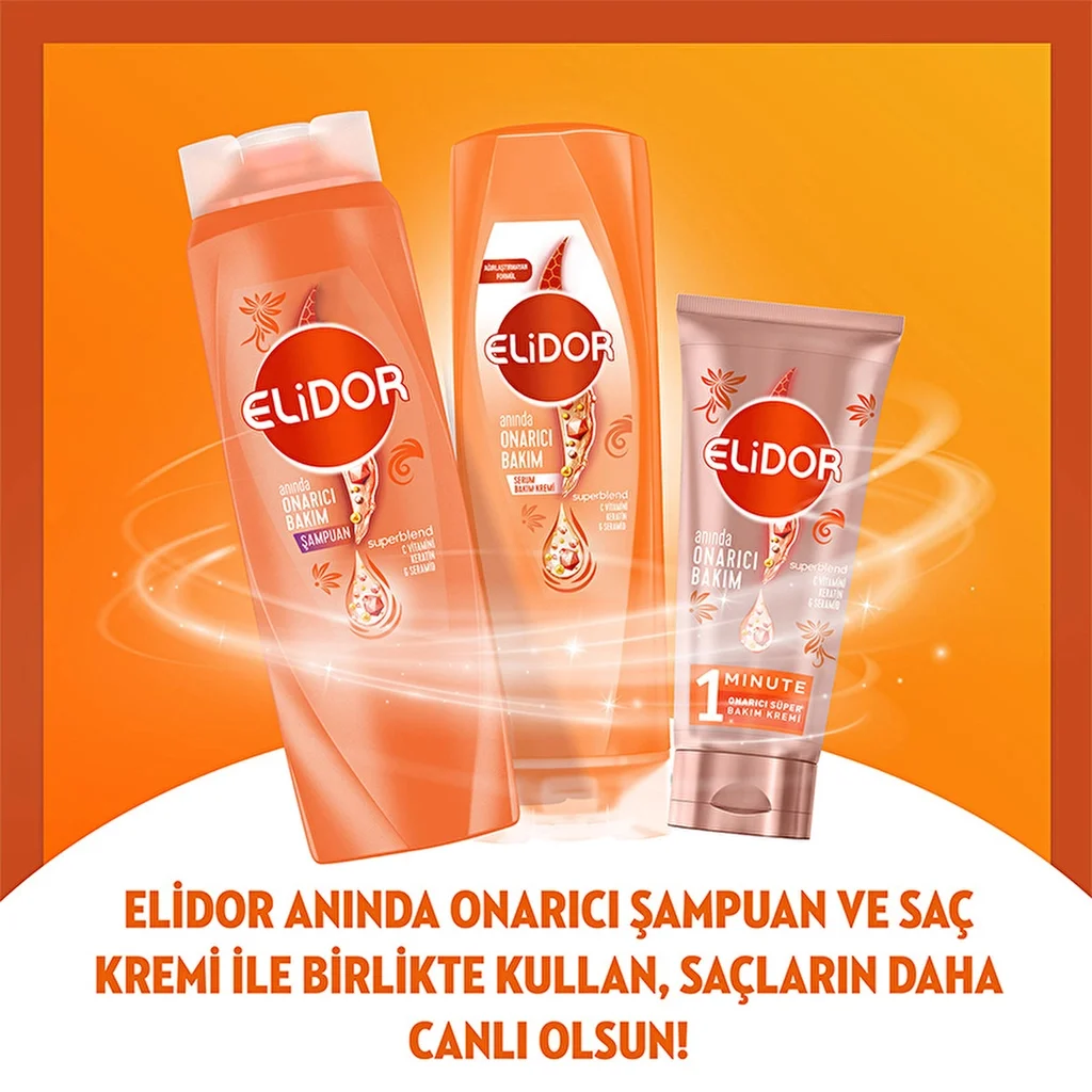 Elidor Sofort Reparatur Haarkur mit Vitamin C &amp; Keratin 160ml
