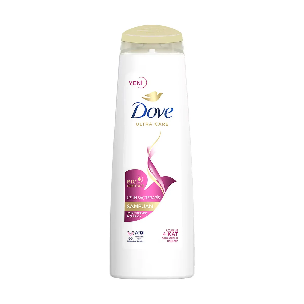 Dove Ultra Care Hair Care Shampoo Long Hair Therapy For Long Damaged Hair 400 ml
