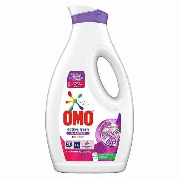 Omo Liquid Active Fresh Cold Power Detergent for Coloureds 1690 ml
