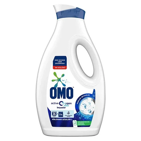 Omo Active Oxygen Liquid Detergent Whites 1690 ml