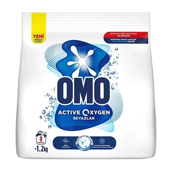 Omo Active Oxygen Powder Detergent 1200 gr