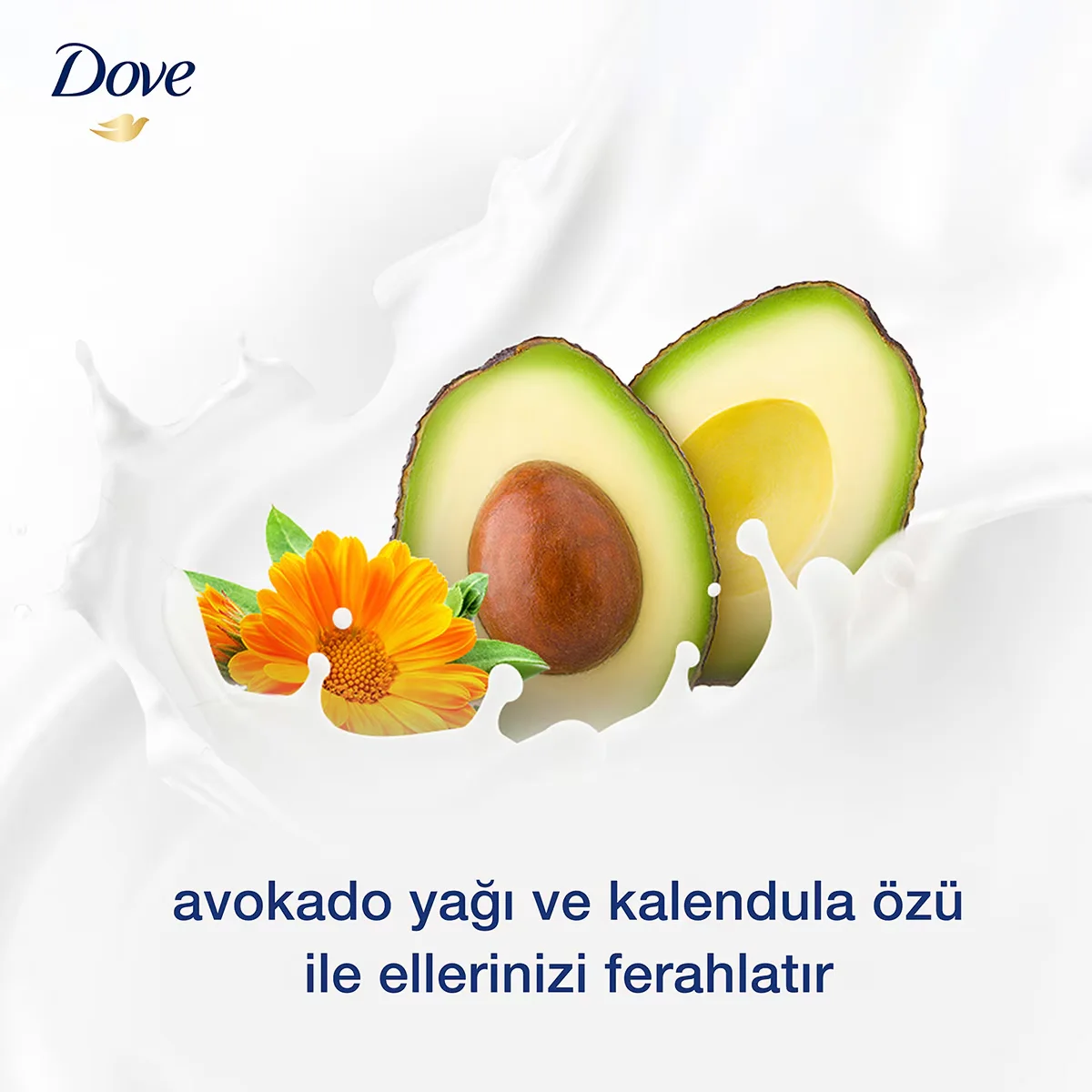 Dove Avocado Oil &amp; Calendula Extract Liquid Soap 450 ml