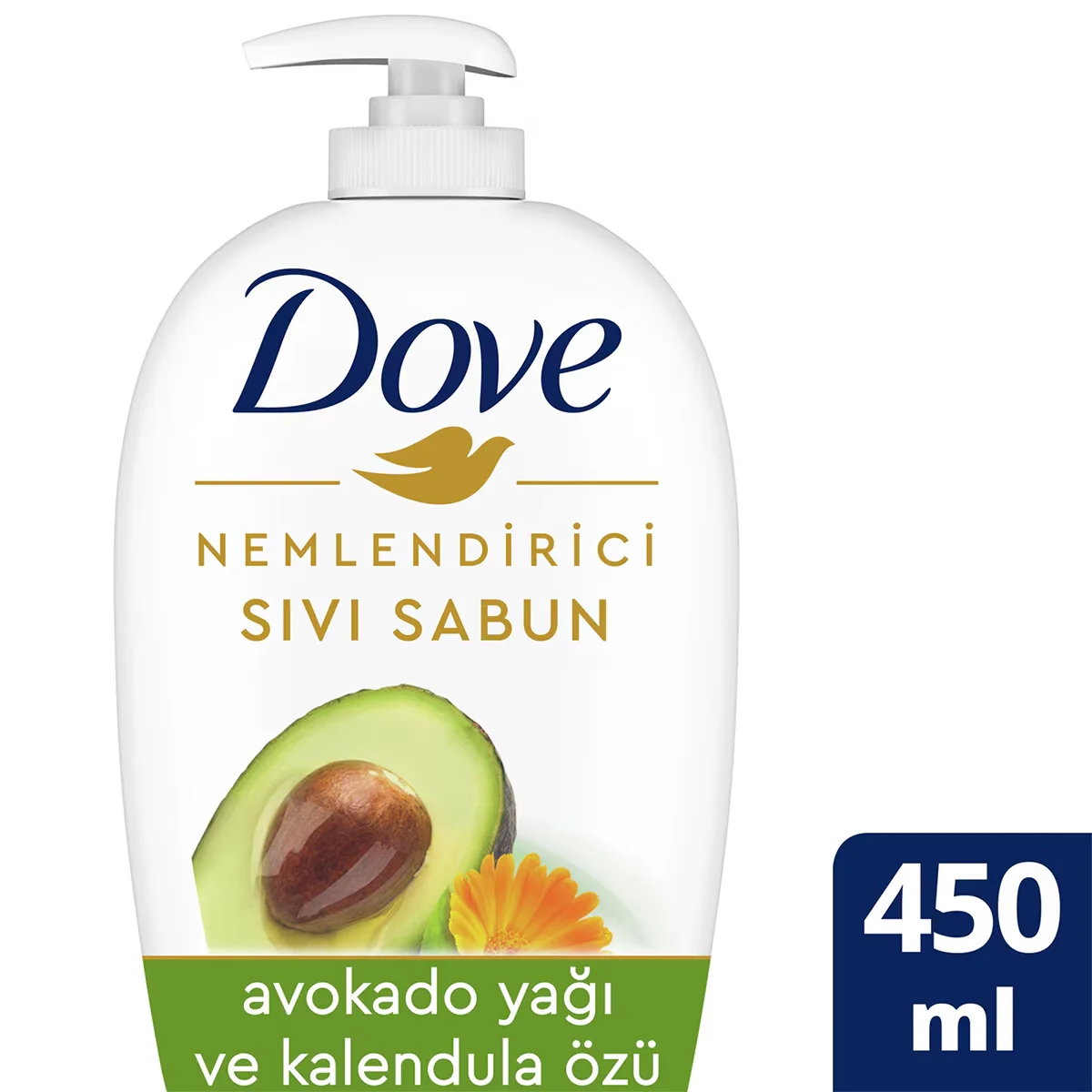 Dove Avocado Oil &amp; Calendula Extract Liquid Soap 450 ml
