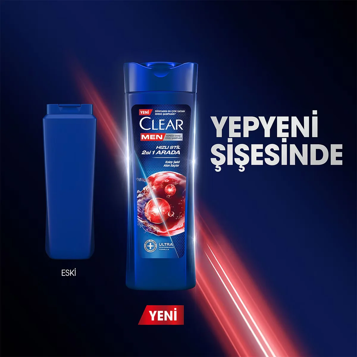 Clear Men 2-in-1 Anti-Schuppen Shampoo &amp; Kopfhautpflege 350ml