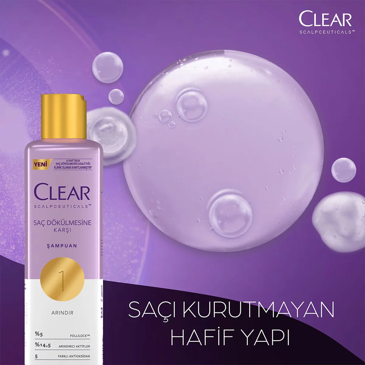Clear Scalpceuticals Anti-Haarausfall Shampoo 300ml