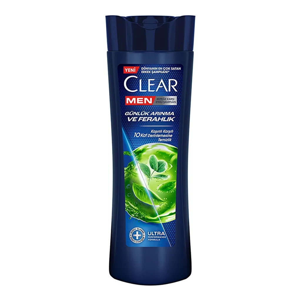 Clear Men Anti-Schuppen Shampoo mit Zedernholz &amp; Eukalyptus 350ml