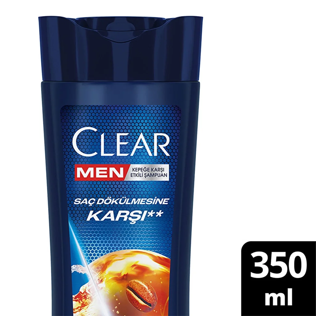 Clear شامبو كلير مين المضاد للقشرة ضد تساقط الشعر بخلاصة حبوب القهوة 350 مل