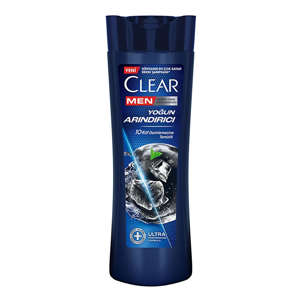 Clear Men Anti-dandruff Shampoo Intensive Purifying Charcoal 350 ml
