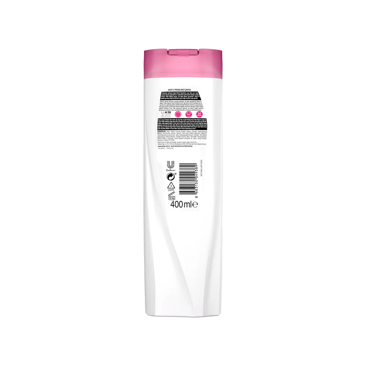 Elidor Kokosnussöl Reparatur Shampoo - 92% Natürlich, 400ml