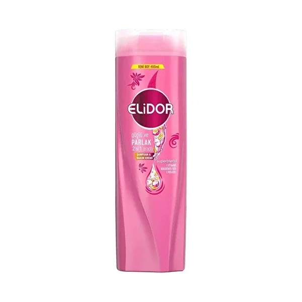 Elidor Shampoo and Conditioner Strong and Shiny 400 ml