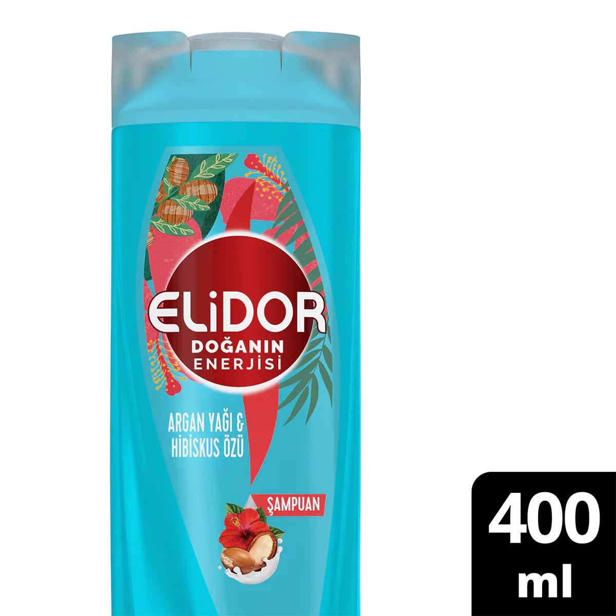 Elidor Naturenergie Argan- und Hibiskus-Shampoo 400ml