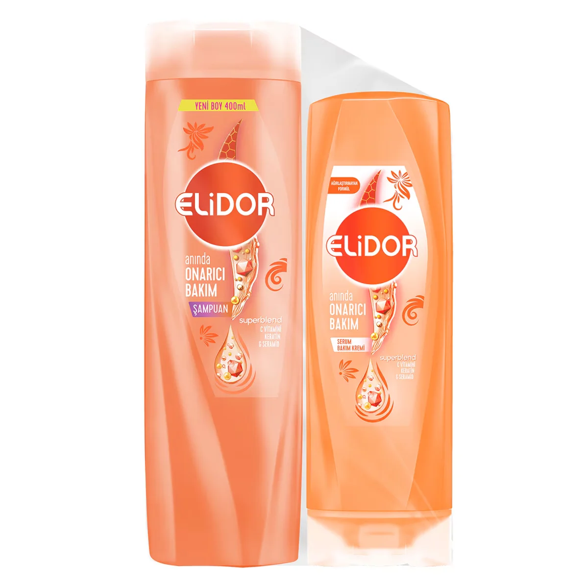 Elidor Superblend Shampoo 400 ml + Conditioner 200 ml Repair Care 400 ml + 200 ml