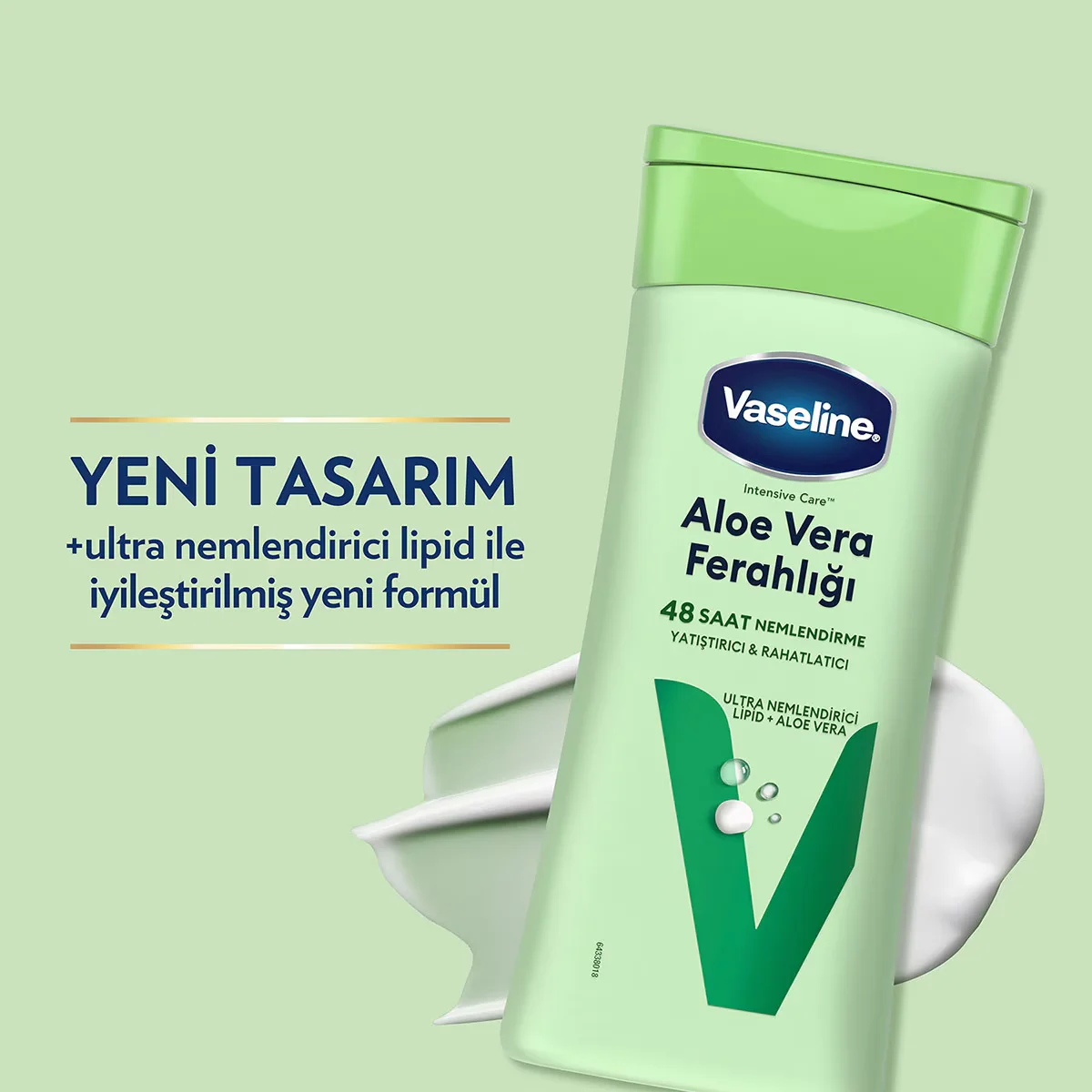 Vaseline لوشن فازلين للجسم بخلاصة الصبار المنعش للبشرة الجافة 200 مل