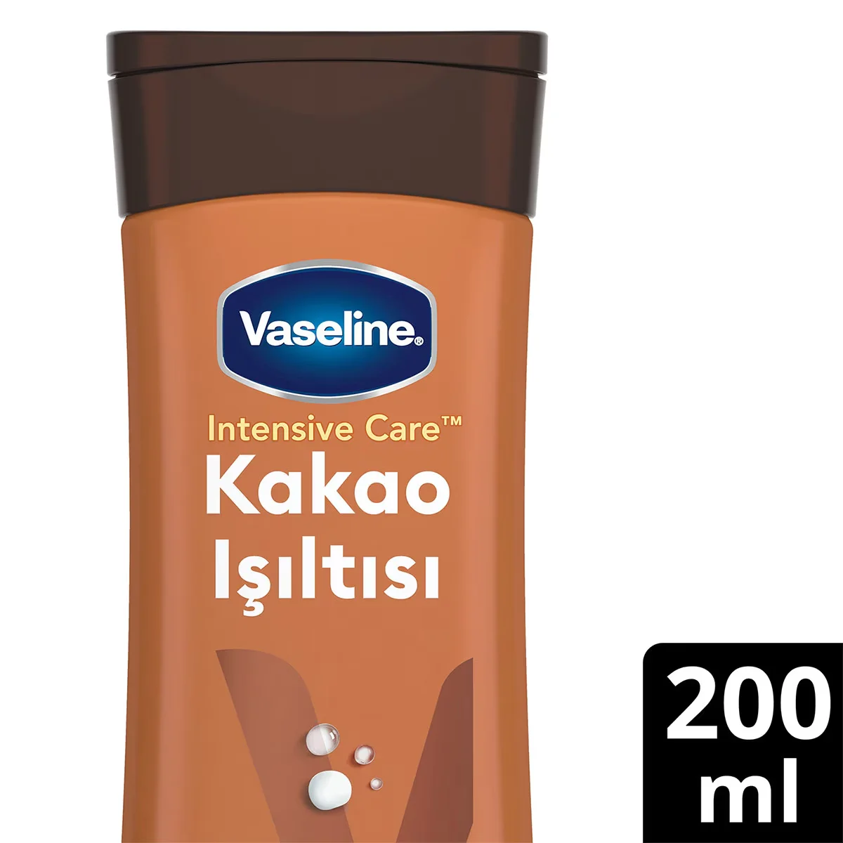 Vaseline لوشن فازلين للجسم بخلاصة الكاكاو للبشرة الجافة والمشرقة 200 مل