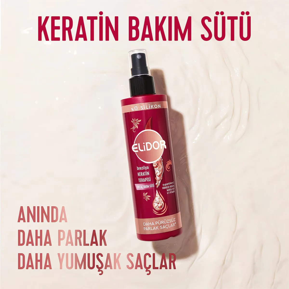 Elidor Brasilianische Keratintherapie Set: 200ml