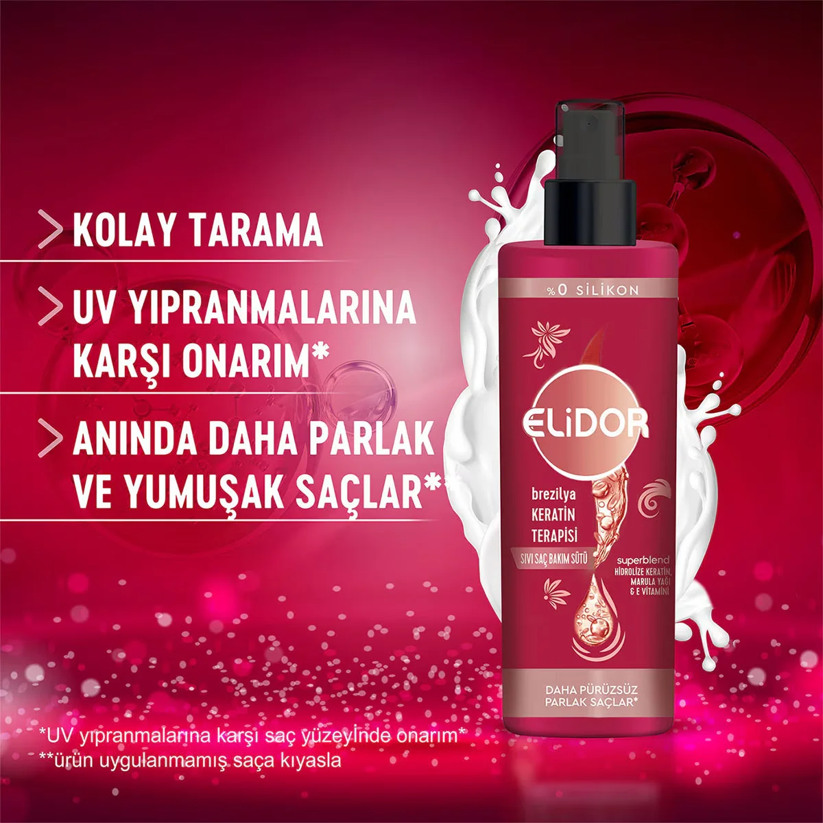 Elidor Brasilianische Keratintherapie Set: 200ml