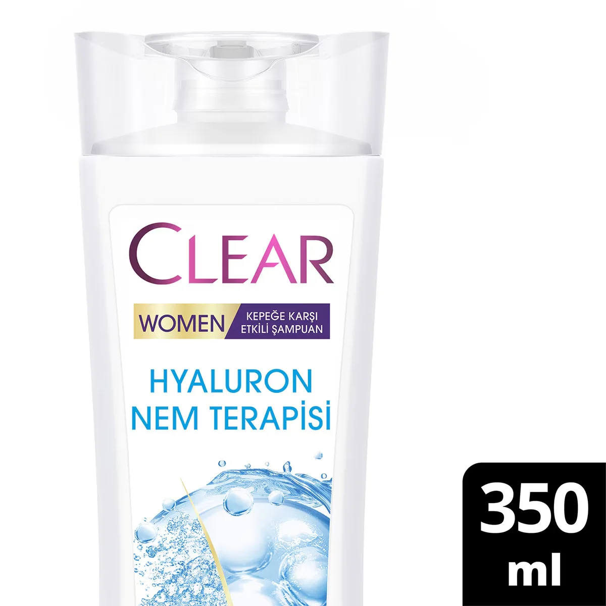 Clear Women Hyaluron Feuchtigkeit Anti-Schuppen Shampoo 350ml